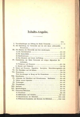 Inhalts-Angabe.