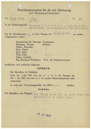 Fessler, Vinzenz