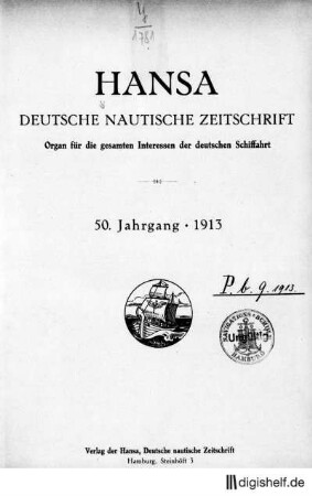 1913: 50. Jahrgang