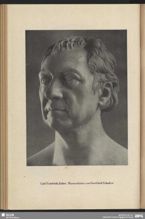 Marmorbüste von Gottfried Schadow