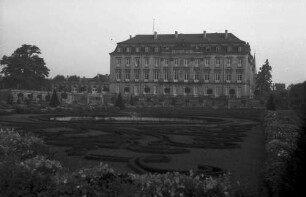 Brühl: Schloss, Parkansicht