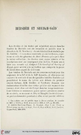 Bershéh et Sheikh-Saîd