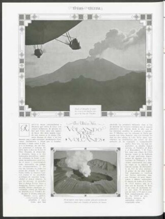 Plus Ultra en Italia - Volando sobre los volcanes