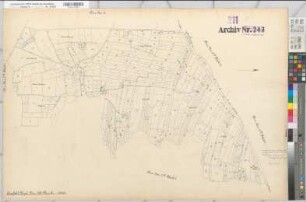 Coesfeld, Stadt und Ksp. (Coesfeld), Umlegung Harle, Urkarte I Coesfeld Ksp. Flur 8
