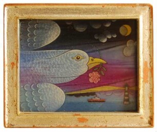 Werner Rohde, Großer Vogel mit Rose