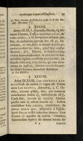 151-161, § XXXVII - LV
