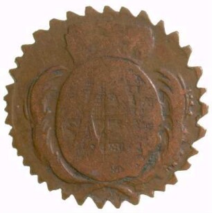 Münze, Pfennig, 1806
