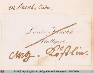 Exlibris des Ludwig Finckh