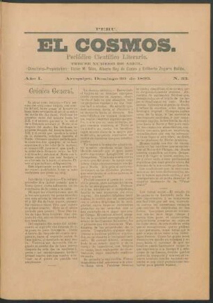 Tercer número de abril, Domingo 30 de 1893