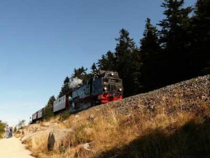 Harzer Schmalspurbahn fährt zum Brocken