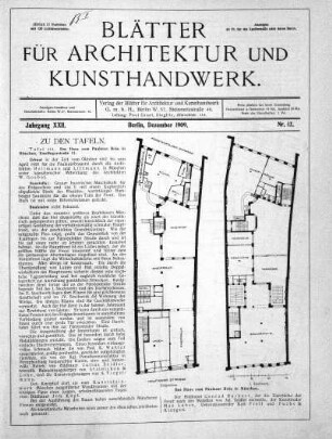 No. 12, Dezember 1909