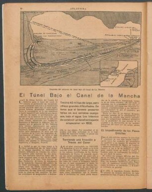 El túnel bajo el Canal de la Mancha