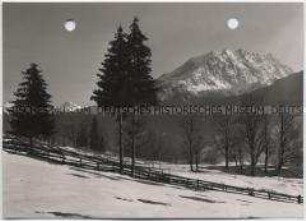 Alpen, Berchtesgadener Land, Hoher Göll, Jenner und Watzmann
