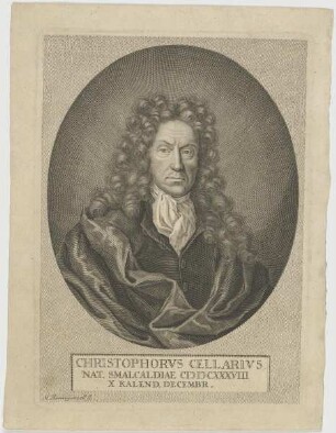 Bildnis des Christophorvs Cellarivs