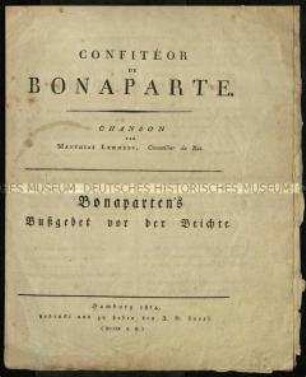 Bußgebet Bonapartes