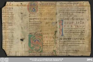 [Halle (Saale), Universitäts- und Landesbibliothek Sachsen-Anhalt, Ms Fragm. 26]
