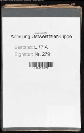 Wrugetabellen des Stadtgerichts Lage