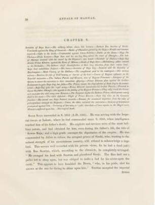 Chapter V. Accession of Raja Soor. - ...