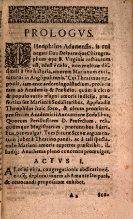 Aletinus, Perill. D. Joanni Ferdinando Alberto a Preysing ... exhibitus, Congregationis Maioris Acad. praefecturam adeunti : [Periocha]
