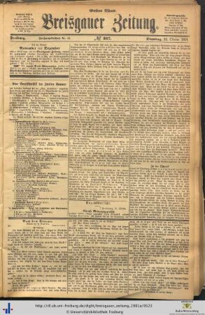 22.10.1901 (Erstes Blatt)