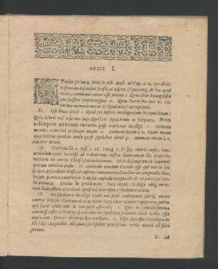 Opinio Prima. - XXVII.