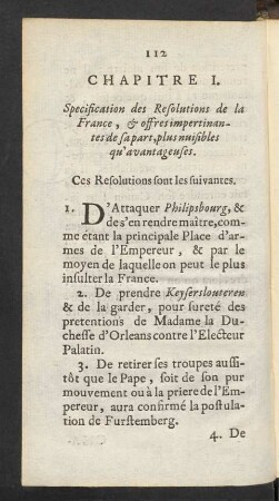 Ces Resolutions sont les suivantes.