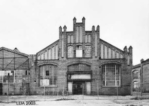 Schmiede (Nr. 77) und Modelllagergebäude (Nr. 76); Berlin, Treptow-Köpenick