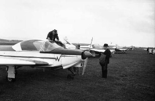 Freundschaftsbesuch des Aero Clubs de L´Est in Nancy beim Flugsportverein Karlsruhe.