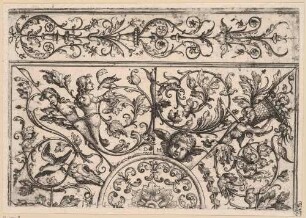Ornamentfüllung (sechs verschiedene Entwürfe für Deckengestaltung)