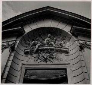München, Schloss Nymphenburg, Amalienburg, Portaldetail