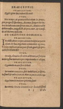 De Oratione Dominica.