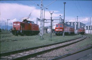 Angermünde Rbf. Lok 290 060 Lok 232 191