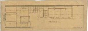 Billing, Hermann; Karlsruhe, Amalienstr. 59; Haus Durand - Grundriss 1. OG