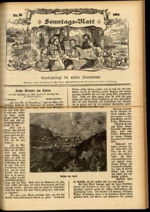 Ausgabe vom Sonntag, den 04. September 1904.