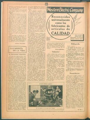 La carestía de la vida