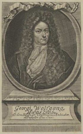 Bildnis des Georgius Wolfgangus Wedelius