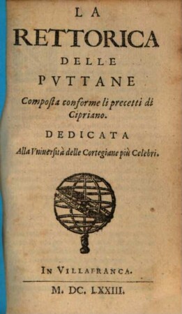 La Rettorica delle Puttane