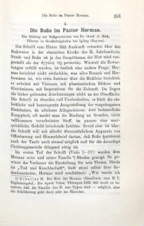 253-288 Die Buße im Pastor Hermae