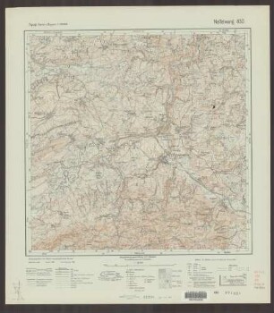 830 Nesselwang ; Topographische Karte von Bayern 1:25.000 [Positionsblätter]