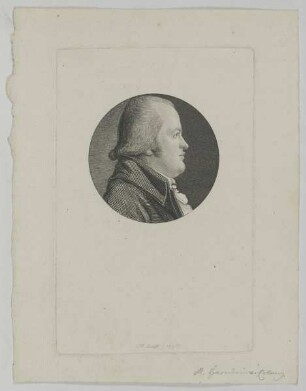 Bildnis des Heinrich Karl Alexander Haenlein