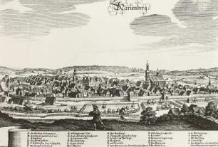 Stadtansicht von Marienberg