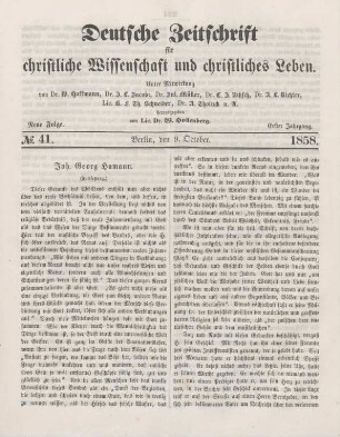 323-327 Joh. Georg Hamann : Fortsetzung