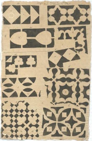 Riedel, Eduard; Ornamente - Details