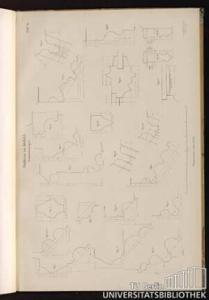 Tafel 28. Rathaus zu Alsfeld. Teilzeichnungen.