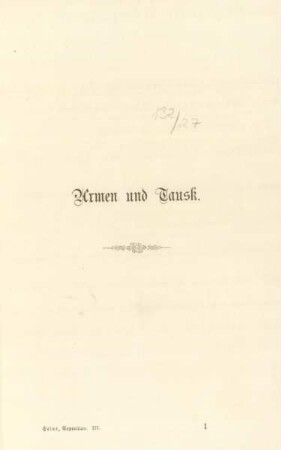 Armen und Tausk