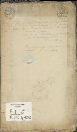 Belegakten zum Heiratsregister der katholischen Gemeinde Nordborchen, Kreis Paderborn (1812)