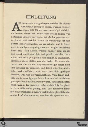Einleitung