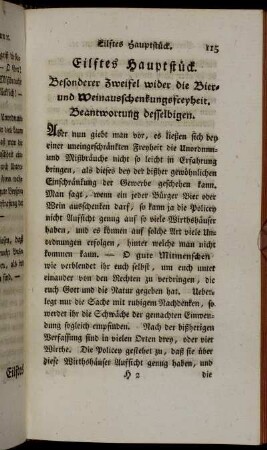Eilftes Hauptstück - Zwanzigstes Hauptstück