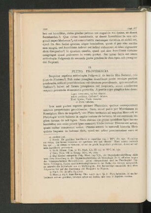 VI.Pluto. Providencia