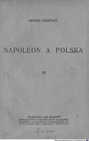 Napoleon a Polska. 3, Bonaparte a Legiony